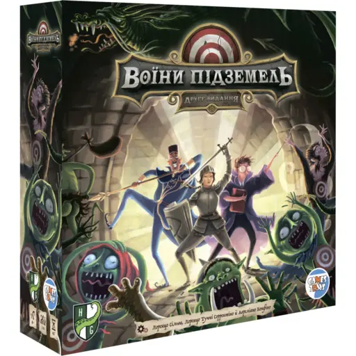 Настільна гра Воїни підземель (Dungeon Fighter: Second Edition)