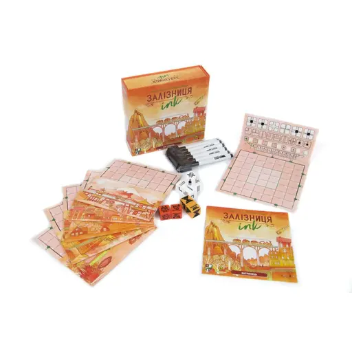 Настільна гра Залізниця Інк - Багрянець photo 3