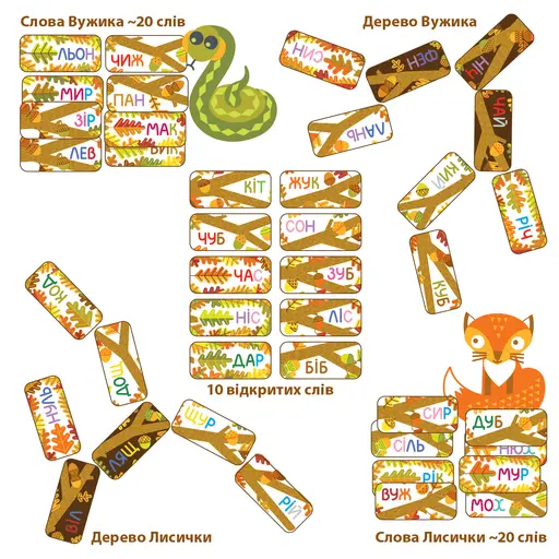 Настільна гра Дуб. Дерево слів photo 7