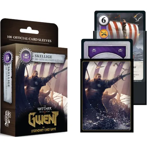Настільна гра Gwent Sleeves Skellige - Протектори Гвинт Скелліге