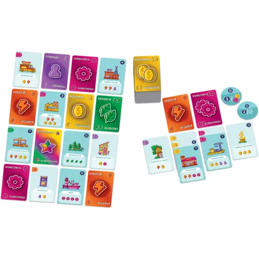 Настільна гра Карткове місто (Point City) photo 4