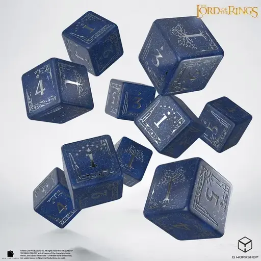 Набір кубиків The Lord of the Rings - Gondor 10xD6 Dice Set photo 2
