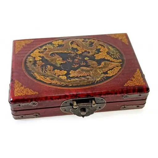 Антична скринька з ігровими картами photo 3