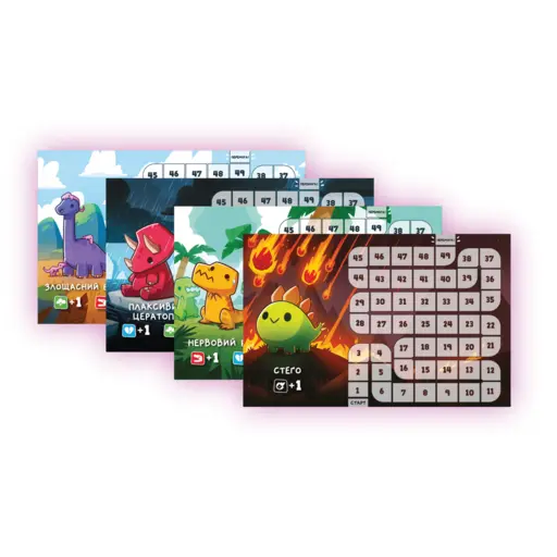 Настільна гра Малі веселі динозаври photo 6