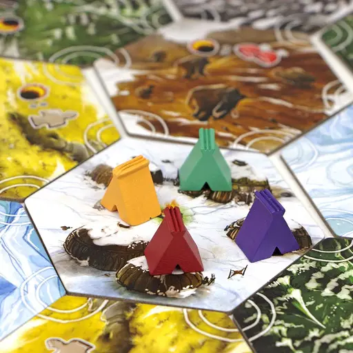 Board Game Нескінченна зима. Палеоамериканці (Endless Winter: Paleoamericans) photo 11