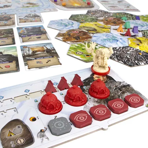 Board Game Нескінченна зима. Палеоамериканці (Endless Winter: Paleoamericans) photo 8