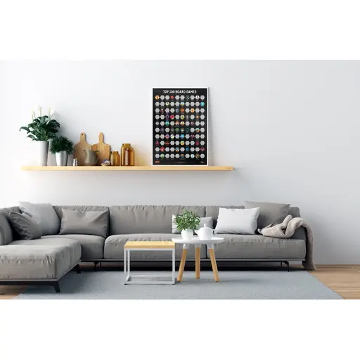 Скретч-постер Топ 100 настільних ігор photo 2