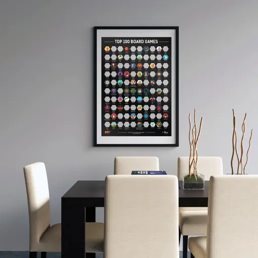 Скретч-постер Топ 100 настільних ігор photo 4