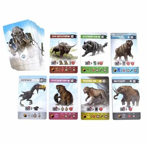 Board Game Нескінченна зима. Палеоамериканці - Пращури photo 5