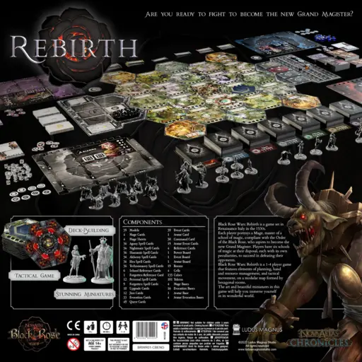 Board Game Black Rose Wars - Rebirth photo 2