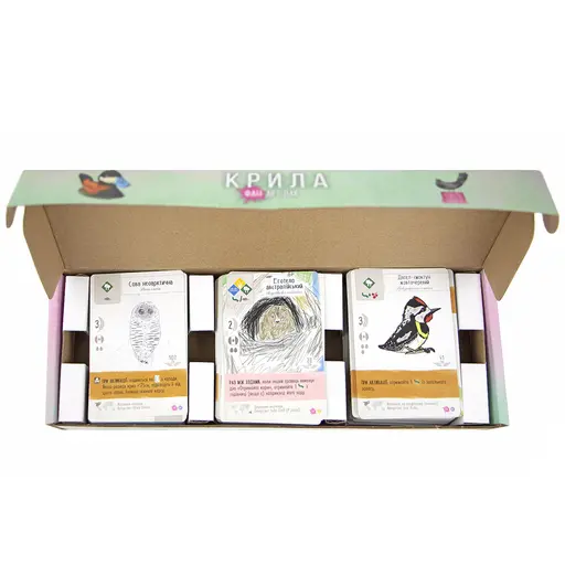 Board Game Крила. Фан Арт Пак (Wingspan: Fan Art Pack) photo 14