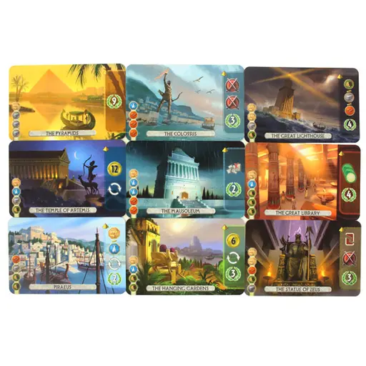 Board Game 7 Wonders - Duel photo 5