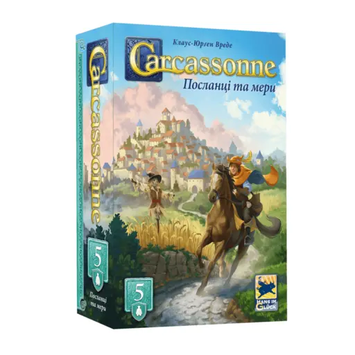 Настільна гра Каркасон - Посланці та мери photo 2