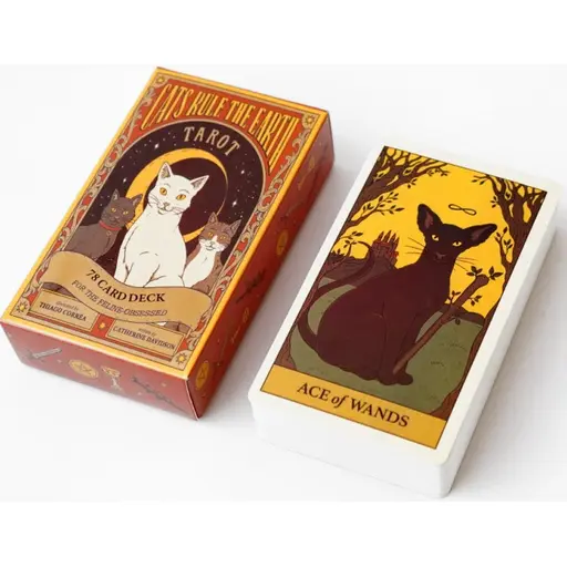 TAROT Cards Cats Rule the Earth