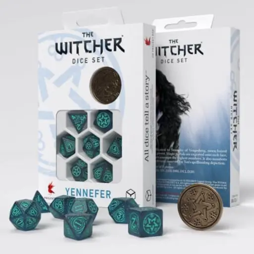 Dice Set The Witcher. Yennefer - Sorceress Supreme