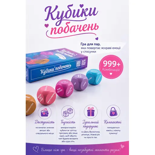 Настільна гра Кубики Побачень photo 4